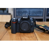 Nikon D90 Dslr 15k Seminova Revisada Só O Corpo