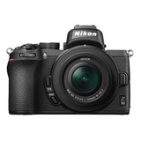  Nikon Kit Z 50 + Lente 16-50mm Vr Mirrorless Cor Preto