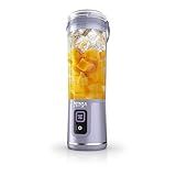 Ninja Liquidificador Portátil Blast Sem Fio Recipiente De 510 G Liquidificador Pessoal Para Batidos E Vitaminas Sem BPA Tampa à Prova De Vazamento E Bico Recarregável Com USB C Lavável Na