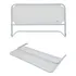 Ninos Mini Grade De Cama Simples Medidas 67x41 Cm Branca Lisa