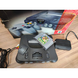 Nintendo 64 2 Controle Original Fonte Original Mario 64 Na Caixa Completo