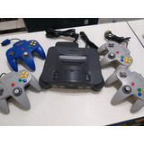 Nintendo 64 4 Controles Originais S folga Jogo Brinde