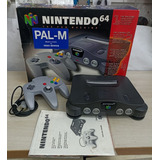 Nintendo 64 Americano Completo Para Colecionador 