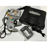 Nintendo 64 Com 1 Controle , Pokemon Stadium E Fonte