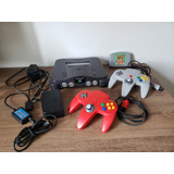 Nintendo 64 Com 2 Controles E