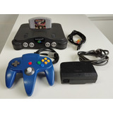 Nintendo 64 Completo Com Jogo E