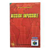 Nintendo 64 Mission Impossible Manual De Instruções