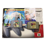 Nintendo 64 N64 Americano Completo Perfeito Com Diddy Kong Racing E Zelda Ocarina Of Time