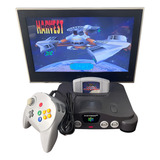 Nintendo 64 Original Completo N64 Game Jogo Controle Fonte