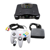 Nintendo 64 Standard Cor Preto C controle Original Jogo Original
