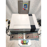 Nintendo 8 Bits Nintendinho Com Dois Controles Dismac Fonte Paralela Acompanha Castlevania 2 Funciona Com Ok 