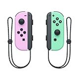Nintendo Controle Nintendo Switch Joy Con Roxo E Verde Tons Pastéis