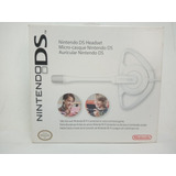 Nintendo Ds Headset Original Acessório Lacrado