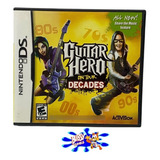 Nintendo Ds Jogo Original Usado Guitar Hero On Tour Decades