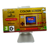 Nintendo Game & Watch Super Mario Bros. Cor Vermelho E Dourado