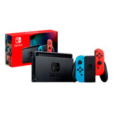 Nintendo Nintendo Switch Switch 32gb Standard Cor Vermelho néon Azul néon E Preto