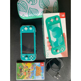 Nintendo Switch Lite Jogo E Bag Do Animal Crossing Película E Capa De Proteção Comprado Em Janeiro