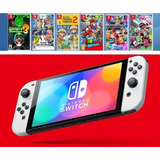 Nintendo Switch Oled 64 Gb 4 Jogos Receba Hoje Sp