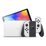 Nintendo Switch Oled Branco 64 Gb Com Acessórios Extras