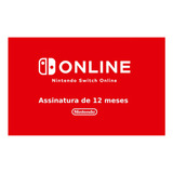 Nintendo Switch Online 12 Meses Usa Individual Membership