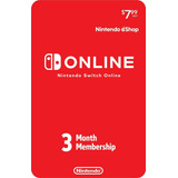 Nintendo Switch Online 3 Meses