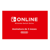 Nintendo Switch Online 3 Meses Usa