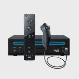 Nintendo Wii Black Com 2 Controles
