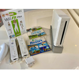 Nintendo Wii Branco Completo