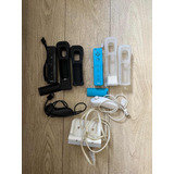 Nintendo Wii Completo 2 Controles Carregador 4 Jogos wii Esportes Wii Resort Fitness Fun Carros 2 Nunchucks