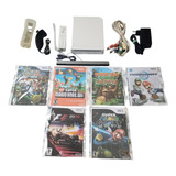 Nintendo Wii Completo Roda