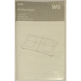 Nintendo Wii Fit Balance Board Manual