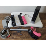 Nintendo Wii Original Completo Black Edition Wii Balance Board 2 Controles 5 Jogos
