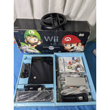 Nintendo Wii Preto Mario