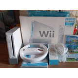 Nintendo Wii Seminovo Com Controle E Jogos 