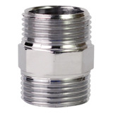 Niple De Metal Emenda Luva União Macho 3 4x3 4 Cromado