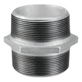 Niple Duplo 1 1 4 Polegada Galvanizado