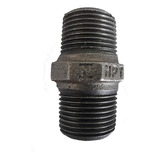 Niple Duplo 1 Npt Cl300 Preto Tupy
