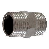 Niple Em Inox 304 1 2 Polegada   10 Peças