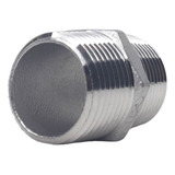 Nipple Duplo Sext Inox 304 Bsp 2 1 2