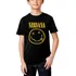 Nirvana Rock Grunge Punk Grandma + Costas Camiseta Infantil