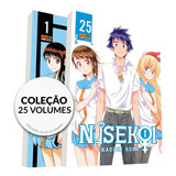 Nisekoi Volume 1 Ao 25 Panini Mangá Coleção Completa