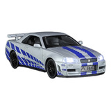 Nissan Skyline Gtr R34 Brian Velozes E Furiosos Carro 1 24
