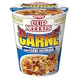 Nissin Cup Noodles Sabor Carne Defumada 69G