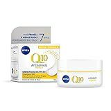 NIVEA Creme Facial Antissinais Q10 Power Dia FPS 30 50g   Reduz Rugas E Linhas De Expressão  Hidrata Intensamente E é Adequado Para Peles Sensíveis  Uso Diurno