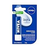 NIVEA Hidratante Labial Original Care - Com Manteiga De Karité - Pantenol- Hidrata Por 12 Horas Oferecendo Proteção E Cuidados Intensivos Aos Seus Lábios - 4-8g