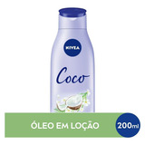 Nivea Loção Hidratante Óleos Essenciais Coco óleomonoi 200ml