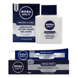 Nivea Men Bálsamo Pós Barba Protect care Creme De Barbear
