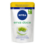 Nivea Sabonete Líquido Erva Doce Refil 200ml