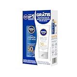 NIVEA SUN Kit Protetor Solar Protect   Hidrata FPS50 200ml   NIVEA SUN Facial FPS70 40gr  Nivea