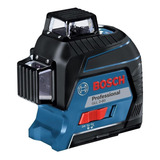 Nivel A Laser 360 Multi Linhas Bosch Gll 3-80 Linha Vermelha